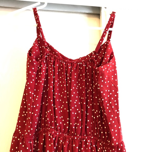 Red polka dot dress - Picture 4 of 5